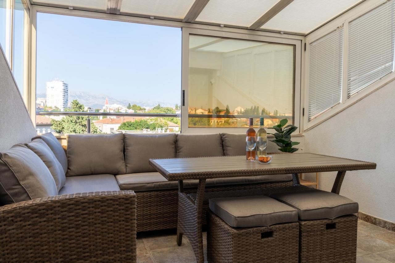Pepper Penthouse - Luxurious Duplex Apartment, 50M From The Bacvice Sand Beach สปลิท ภายนอก รูปภาพ